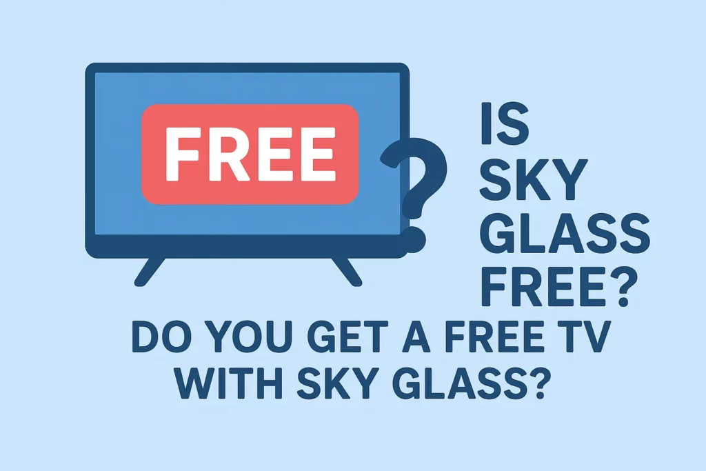 Is Sky Glass Free Do You Get a Free TV with Sky Glass